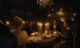 Four characters in the Mystic Film Festival submission "Séance" sit at dinner.